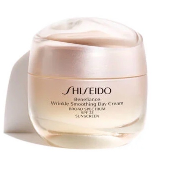 Shiseido Other - BRAND NEW!  Shiseido Benefiance Wrinkle Smoothing Day Cream - Pearl Pink & Cream